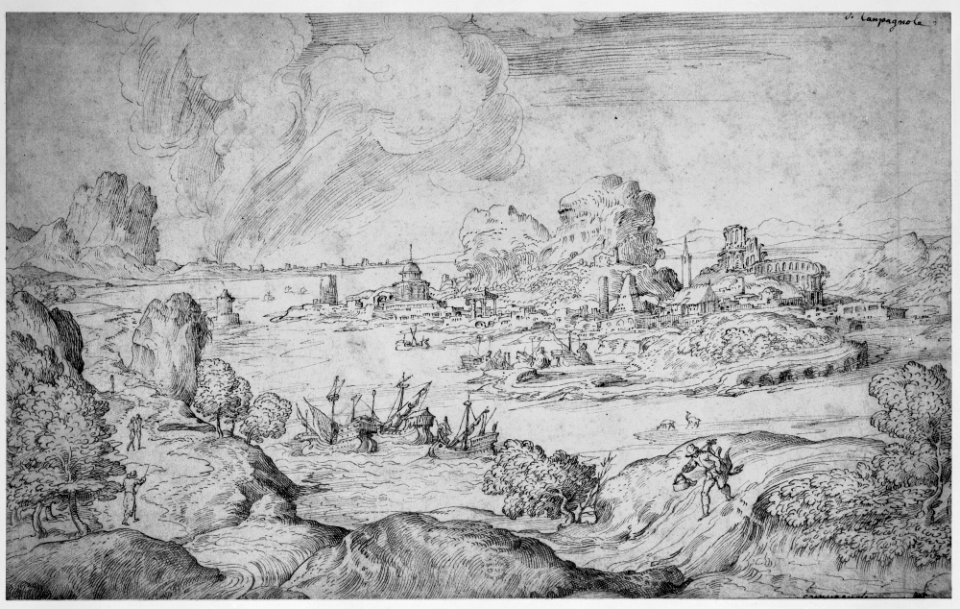 Imaginary Coastal Landscape with Ruins MET 3022