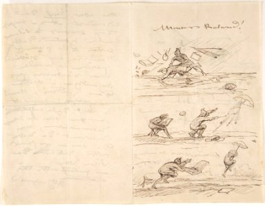 Illustrated letter to M. Roland MET DP805219