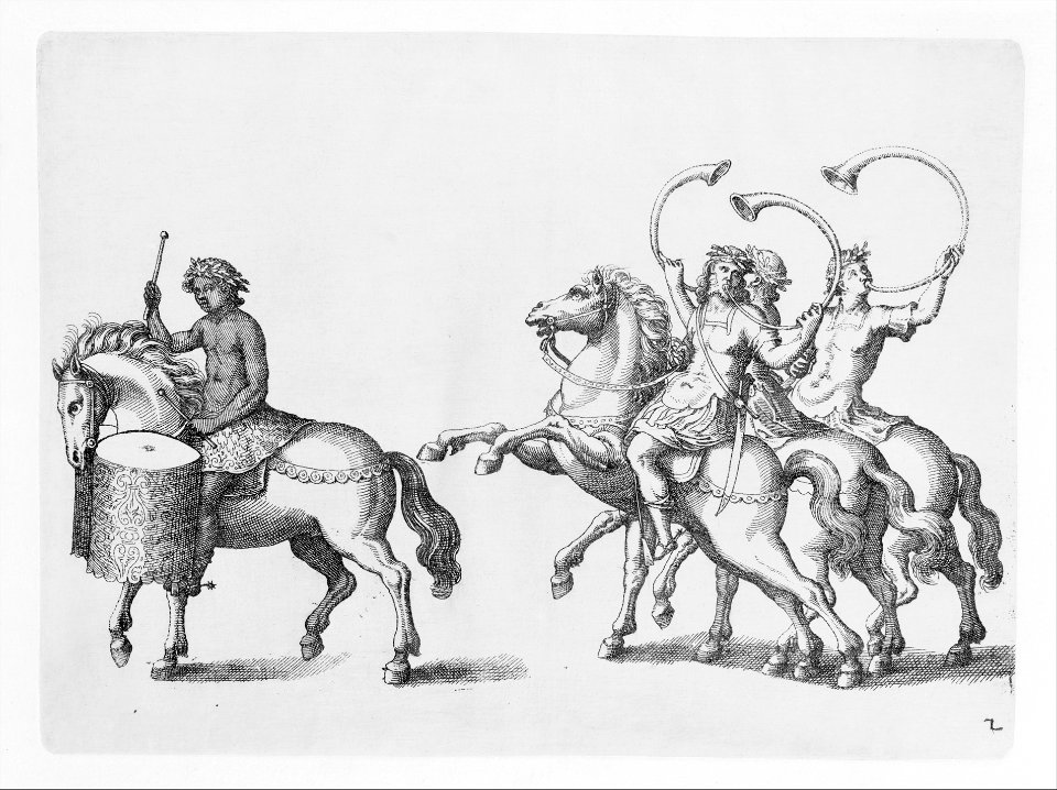 I) Repraesentation Der Furstlichen Aufzug und Ritterspil ..Fürst und Herr Johan Friederich Hertzog zu Württemberg und Teckh.. Neuwgebornen Sohn Friderich .. etc. Fürstlicher Kindtauffen .. 10 biss 17 Marty Anno 1616 MET MM57575