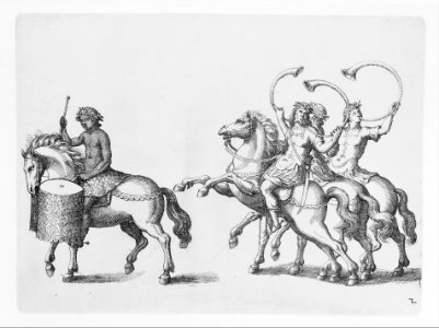 I) Repraesentation Der Furstlichen Aufzug und Ritterspil ..Fürst und Herr Johan Friederich Hertzog zu Württemberg und Teckh.. Neuwgebornen Sohn Friderich .. etc. Fürstlicher Kindtauffen .. 10 biss 17 Marty Anno 1616 MET MM57575