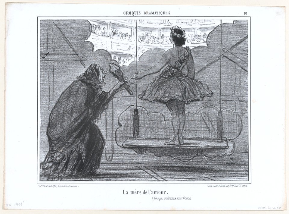 Impressions de Voyage en Chemin de Fer, from Actualités, published in Le Charivari, November 9, 1855 MET DP876626