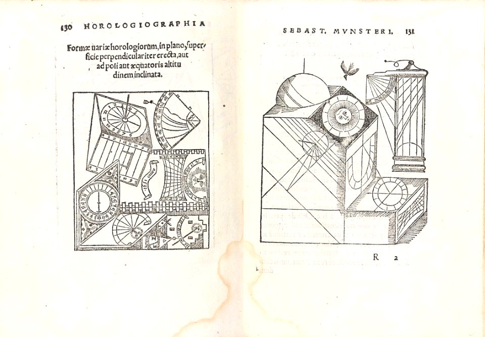 Horologiographia, post priorem aeditionem per Sebast. Munsterum MET DP345231