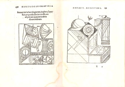 Horologiographia, post priorem aeditionem per Sebast. Munsterum MET DP345231