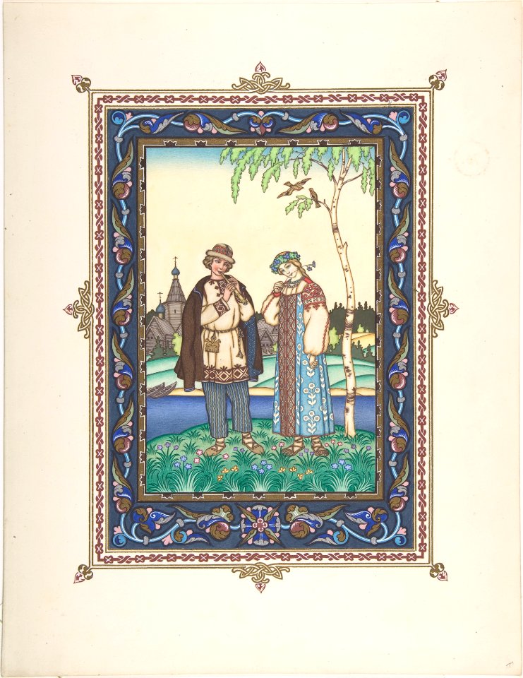 Illustration for "Snegurochka" -Lel and Snegurochka- MET DP804769