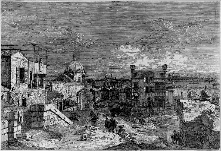 Imaginary View of Venice (undivided plate) MET dp1973.634.R