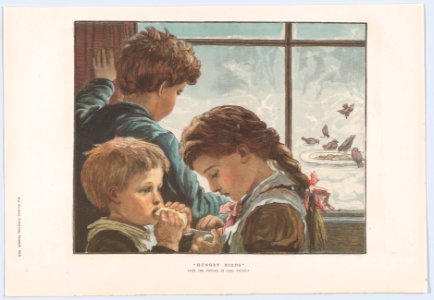 Hungry Birds (from the Christmas Number of "The Graphic") MET DP861777