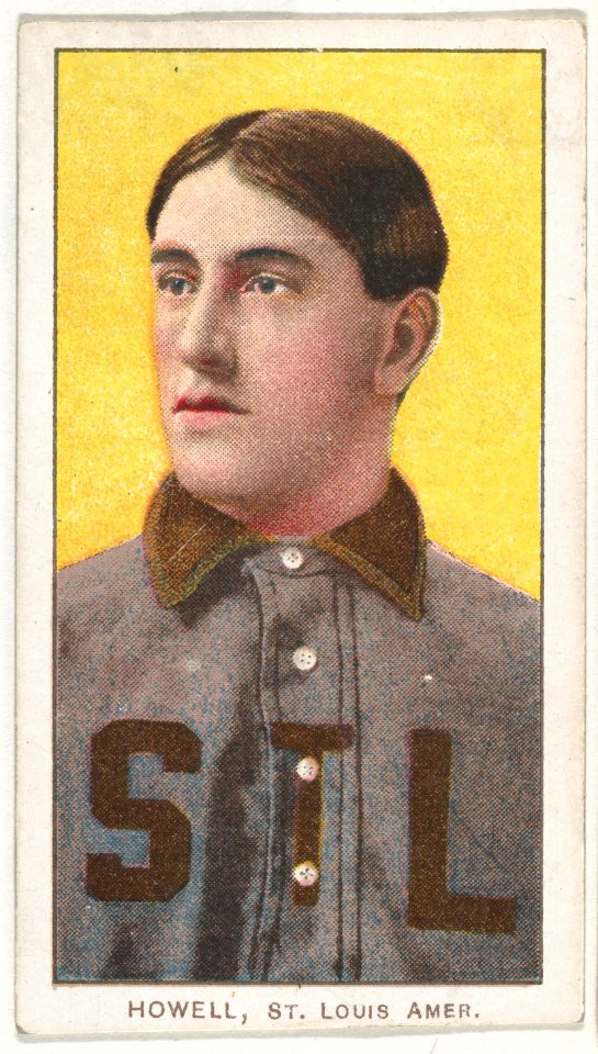 Howell, St. Louis, American League, from the White Border series (T206) for the American Tobacco Company MET DP843221