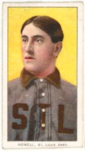 Howell, St. Louis, American League, from the White Border series (T206) for the American Tobacco Company MET DP843221