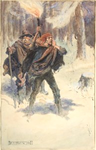 Illustration for "Little Peter- A Christmas Morality for Children of Any Age" MET DP800821