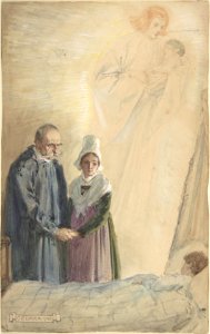 Illustration for "Little Peter- A Christmas Morality for Children of Any Age" MET DP800823
