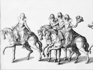 I) Repraesentation Der Furstlichen Aufzug und Ritterspil ..Fürst und Herr Johan Friederich Hertzog zu Württemberg und Teckh.. Neuwgebornen Sohn Friderich .. etc. Fürstlicher Kindtauffen .. 10 biss 17 Marty Anno 1616 MET MM35062