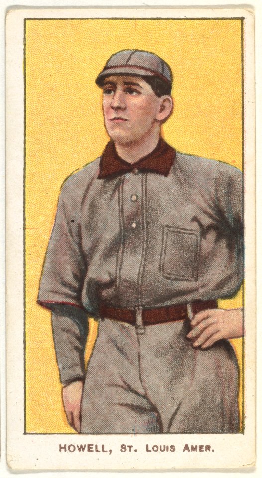 Howell, St. Louis, American League, from the White Border series (T206) for the American Tobacco Company MET DP843222