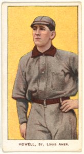 Howell, St. Louis, American League, from the White Border series (T206) for the American Tobacco Company MET DP843222