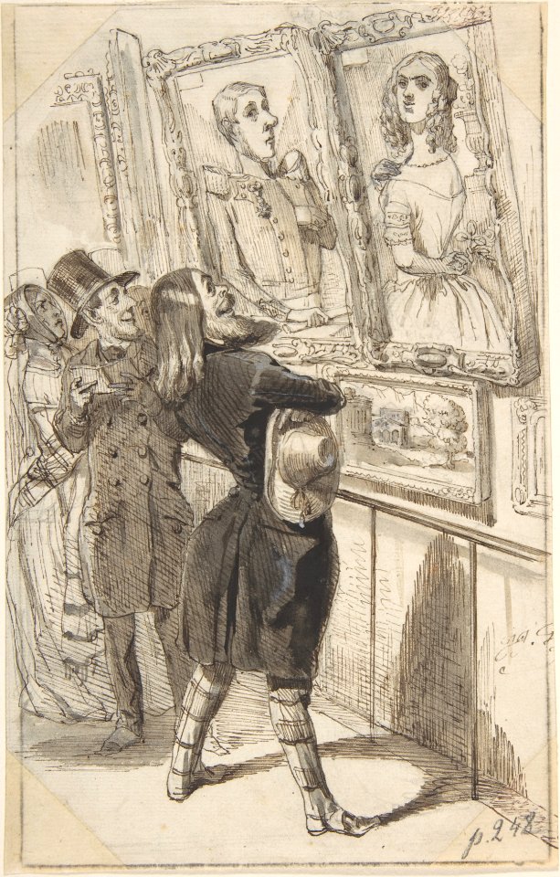Illustration for Jérôme Paturot à la recherche d'une position sociale (Jérôme Patruot in Search of a Social Position), by Louis Reybaud, Paris, 1846 MET DP808256