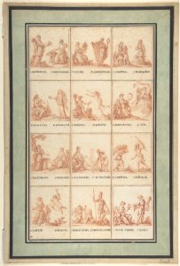 Illustrations for an Allegorical Pattern Book MET DP809538