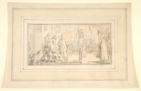 Illustration for a Book- Coronation of an Emperor (?) MET DP812102