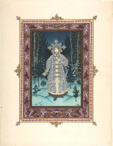Illustration for "Snegurochka" -Snegurochka in the forest- MET DP804764