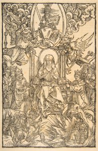 Illustration from Revelations Sancte Birgitte, Koberger Nuremberg 1500 (Latin Text) MET DP816451