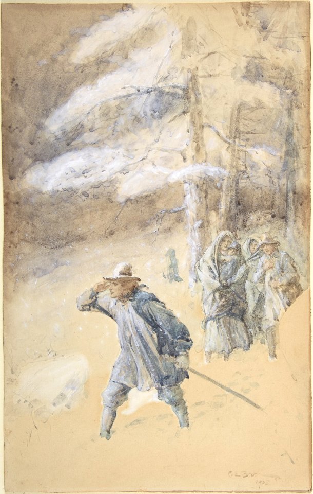 Illustration for "Little Peter- A Christmas Morality for Children of Any Age" MET DP800820