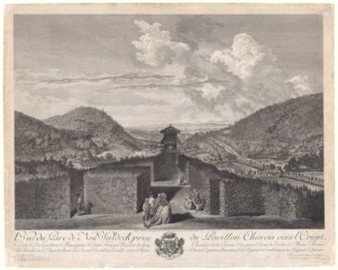 Ier Vue du Parc de Neu-Waldeck prise du Pavillon Chinois vers l'Orient, from Views of the Park and Gardens of Marshal Count de Lacy at Neu-waldegg MET DP222162
