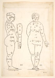 Illustration from Dürers Vier Bucher von Menslicher Proportion, Nuremberg, 1528 MET DP816815