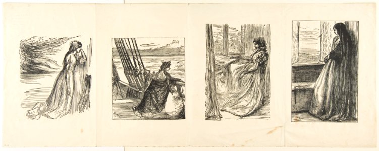 Illustration for "The Major's Daughter" (Once a Week) MET DP814868
