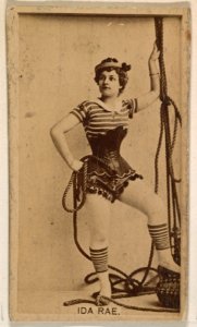 Ida Rae, from the Actresses series (N245) issued by Kinney Brothers to promote Sweet Caporal Cigarettes MET DP859342