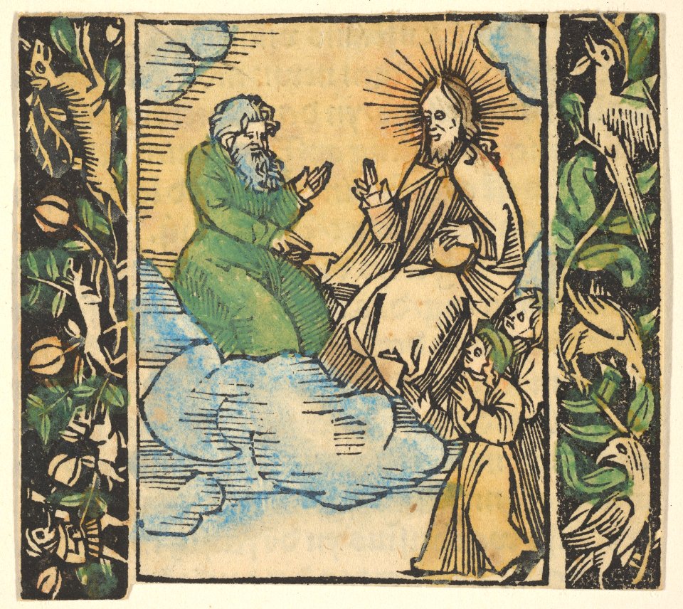 Illustration from Beschlossen Gart des Rosenkranz Mariae MET DP826735
