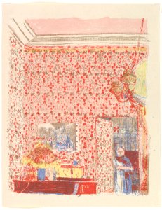 Interior with Pink Wallpaper I, from the series Paysages et Intérieurs MET DP827217