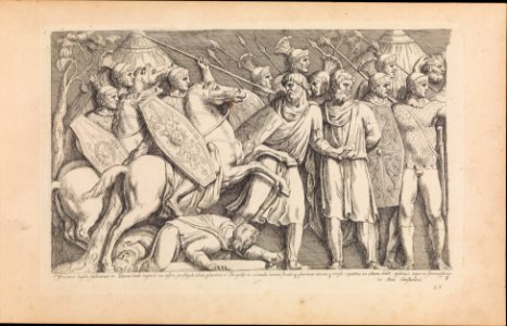Icones et segmenta illvstriuvm e marmore tabvlarvm qvae Romae adhvc extant a Francisco Perrier, delineata incisa et ad antiqvam formam lapideis exemplaribvs passim collapsis restitvta MET DP294662