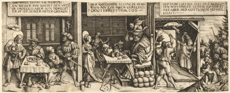Illustrations to Proverbs 10- 1-3 MET DP835391