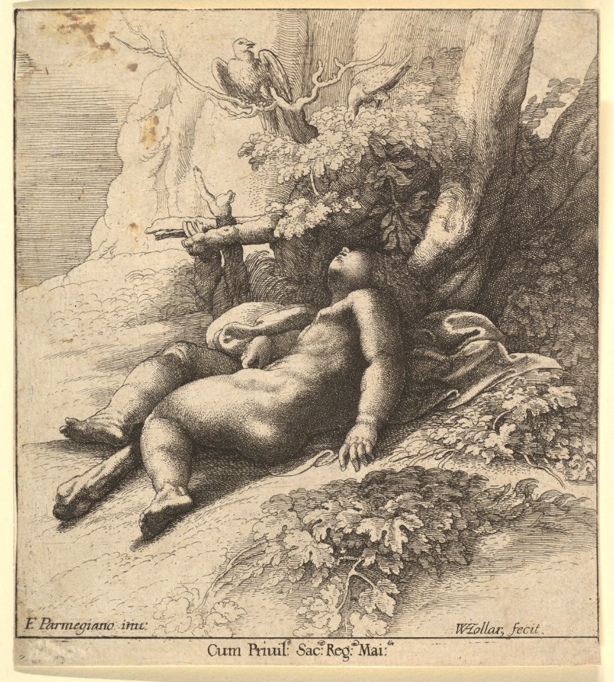 Infant Hercules asleep MET DP822902