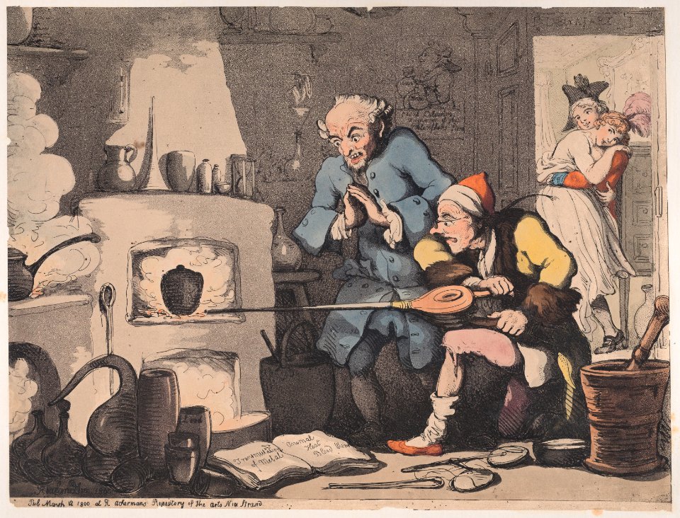 Hocus Pocus, or Searching for the Philsopher's Stone MET DP881829