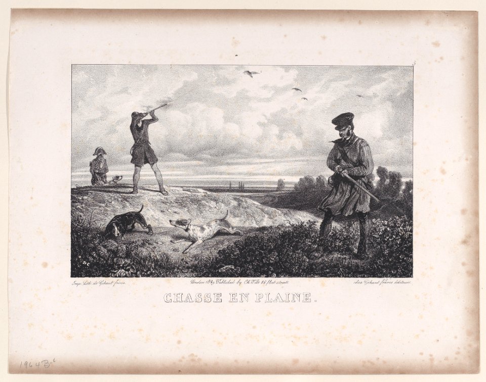 Hunting in the Field, from the series Hunting Scenes Met DP887924