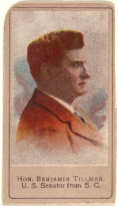 Honorable Benjamin Tillman, United States Senator from South Carolina, from the Heroes of the Spanish War series (T175) MET DP842586