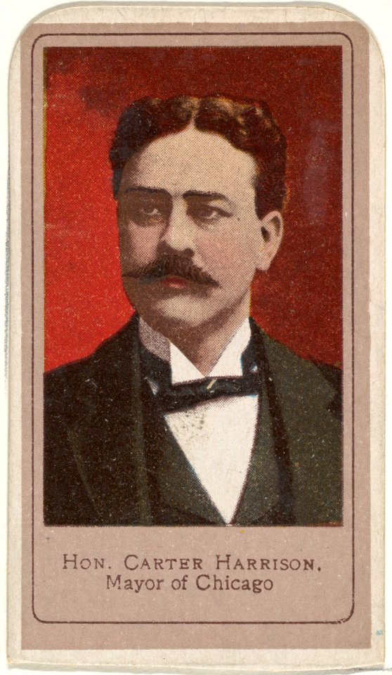 Honorable Carter Harrison, Mayor of Chicago, from the Heroes of the Spanish War series (T175) MET DP842559