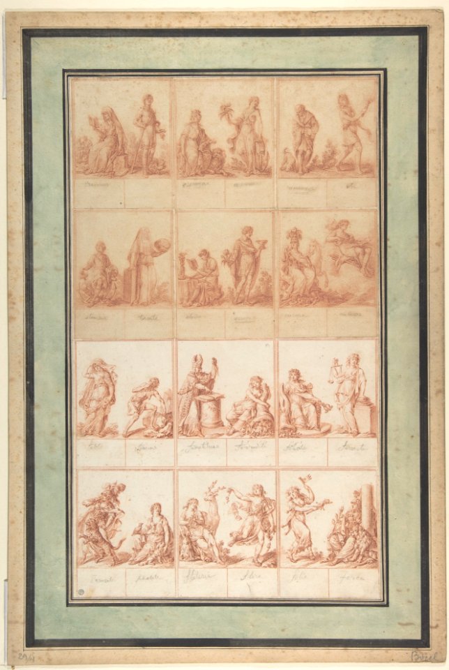 Illustrations for an Allegorical Pattern Book MET DP809539