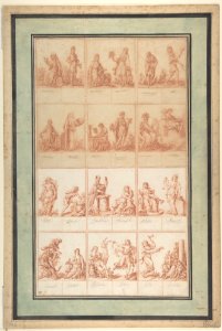 Illustrations for an Allegorical Pattern Book MET DP809539