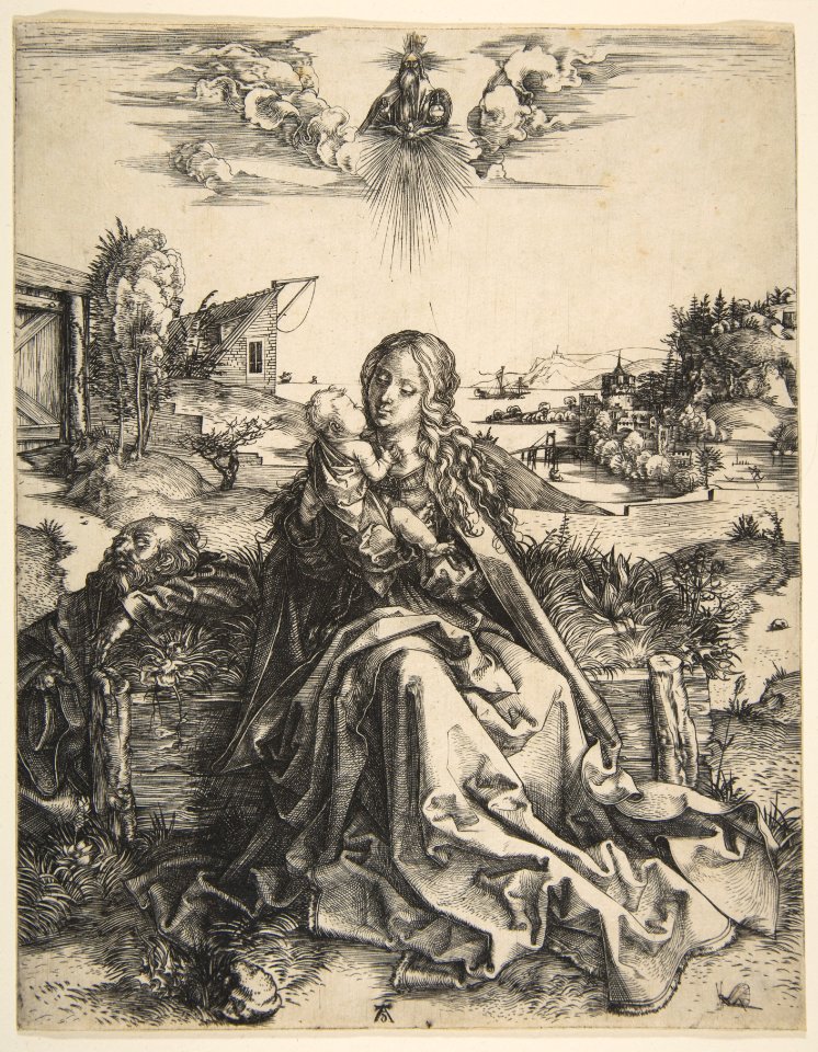 Holy Family with a Dragonfly MET DP815298