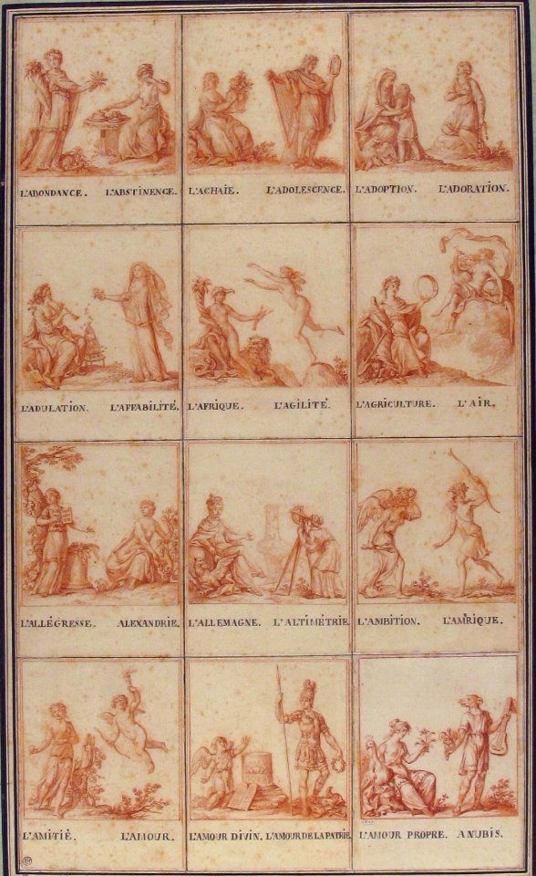 Illustrations for an Allegorical Pattern Book MET 59.654.56