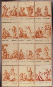 Illustrations for an Allegorical Pattern Book MET 59.654.56