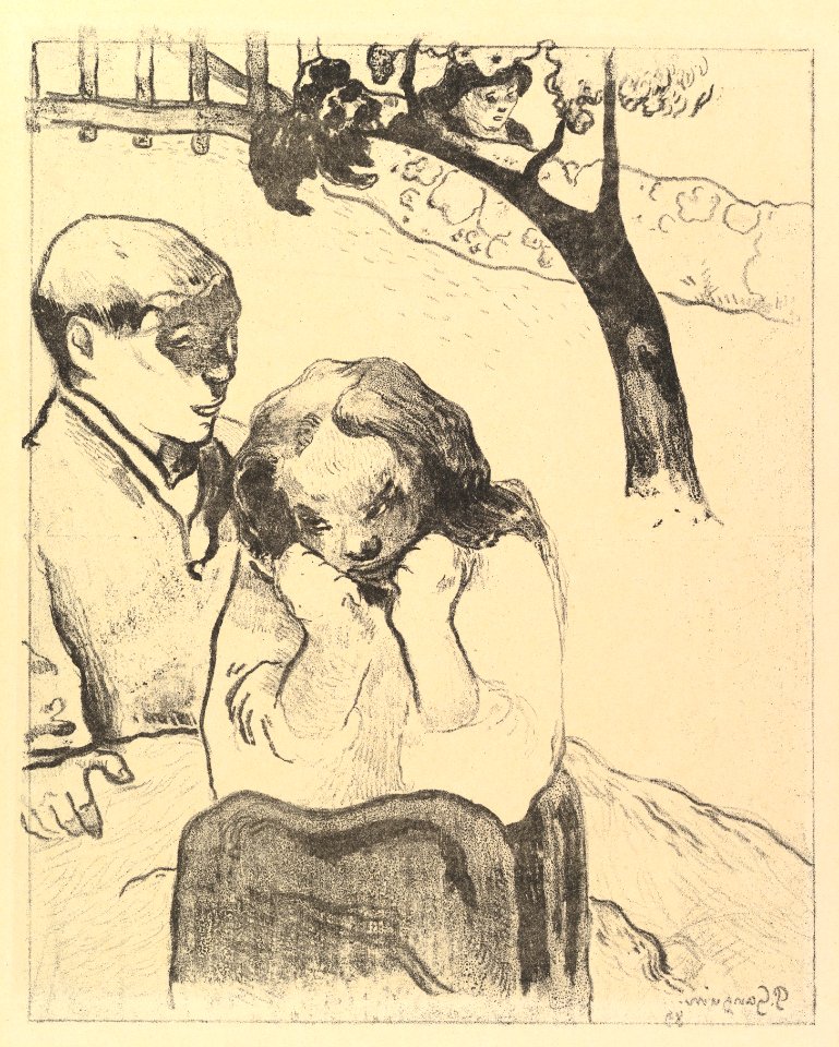 Human Misery, from the Volpini Suite- Dessins lithographiques MET DP825299