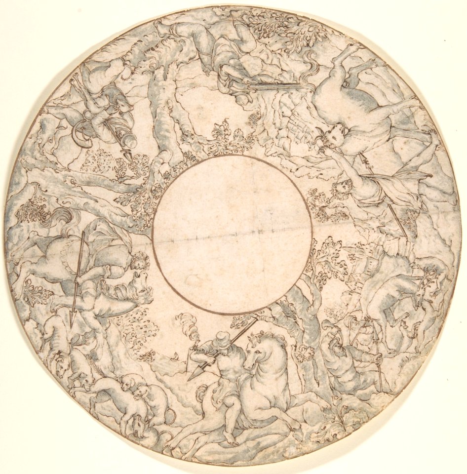 Hunting Scene MET DP801695