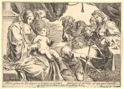 Holy Family with Saints MET DP824168