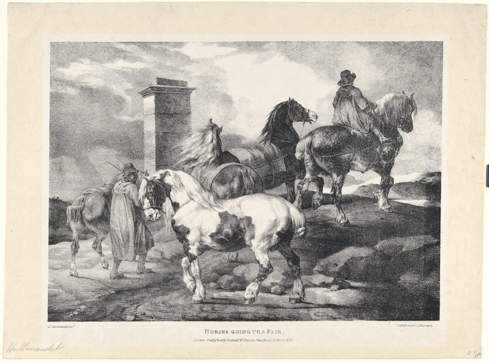 Horses going to a Fair MET DP874625