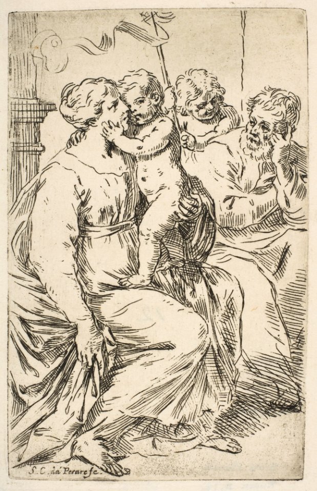 Holy Family with St. John the Baptist MET DP815098