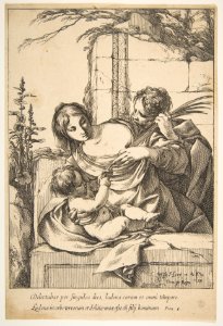 Holy Family with Palm MET DP817088