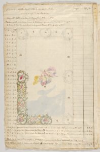 Interior Decorator’s Account Book of Hours Spent MET DP835404