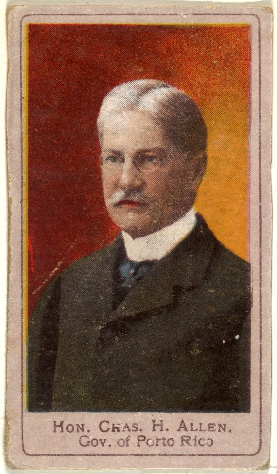Honorable Charles H. Allen, Governor of Puerto Rico, from the Heroes of the Spanish War series (T175) MET DP842541