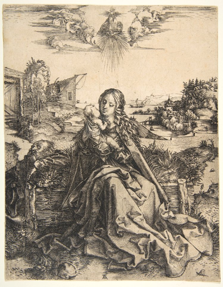 Holy Family with a Dragonfly MET DP815297